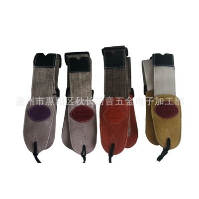 【新款帆布麻吉他背帶真皮頭背帶木吉他電吉他2用背帶】?jī)r(jià)格,廠家,圖片,樂器配件,惠州市惠陽區(qū)秋長(zhǎng)倍音五金電子加工部-